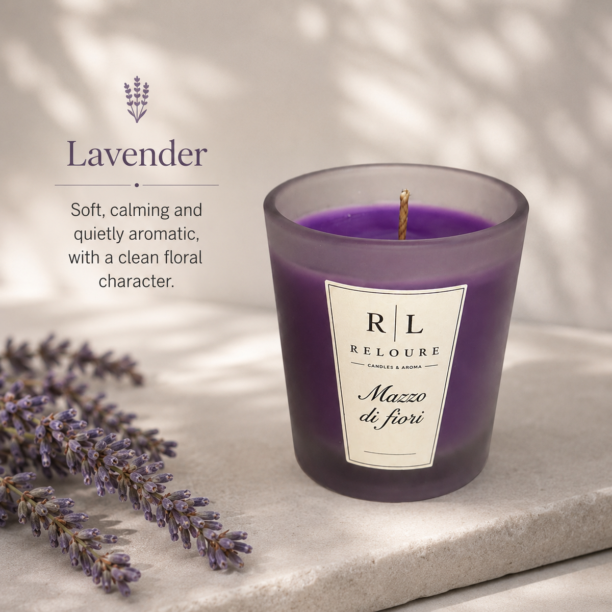 RELOURA Mazzo di Fiori candle gift set – additional view