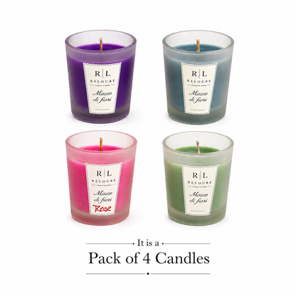 RELOURA Mazzo di Fiori candle gift set