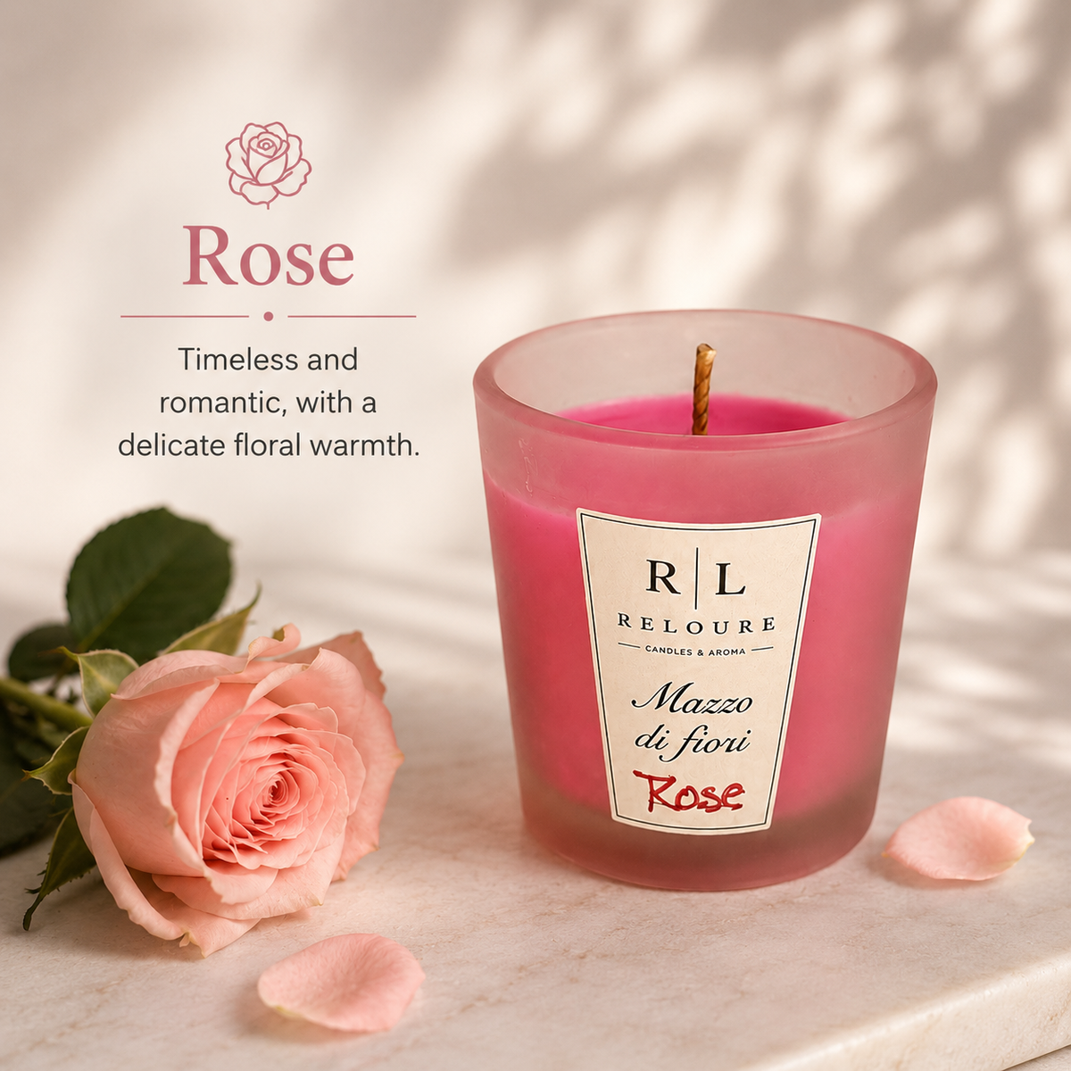 RELOURA Mazzo di Fiori candle gift set – product view