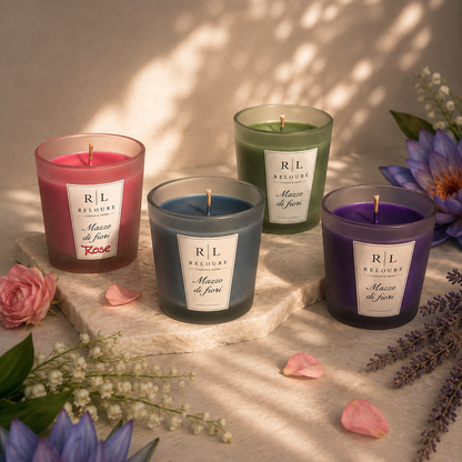 RELOURA Mazzo di Fiori candle gift set – alternate view