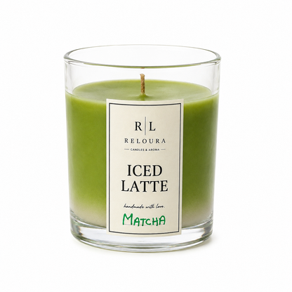 RELOURA Iced Latte Matcha Candle